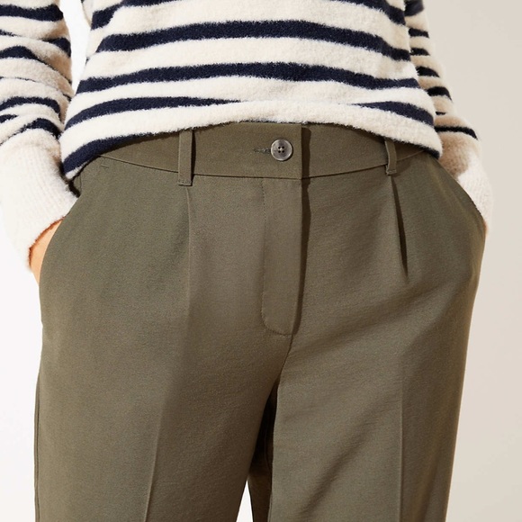 Slim pants with stretch waist - Picture 2 of 4